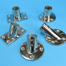 Edelstahl Beschlag Reling Fuß