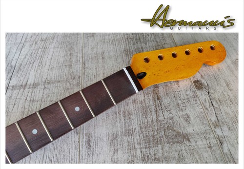Birds eye maple neck mit - birds-eye,