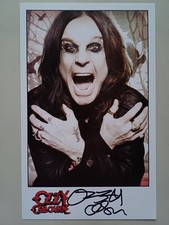 Autogramm ozzy osbourne auf - autogramm,
