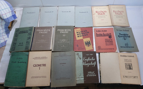 Alte schulbücher aus - schulbücher, den