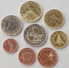 Euro KMS Kursmünzensatz Slowenien 2008 unz