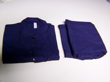 DDR Arbeitsanzug, blau