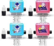 4er set mathe - 4er, rollenstempel