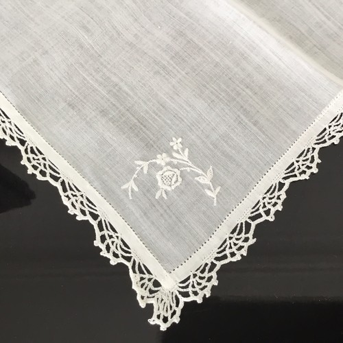 Antikes hochzeitstaschentuch - antikes,