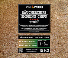 PINI 15 Kg Räucherchips Buche