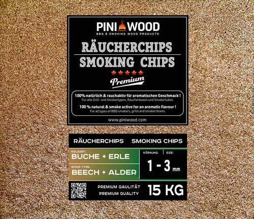 Pini räucherchips buche - pini,