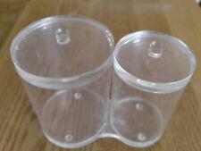 Aufbewahrungsbox Wattestäbchen Watte Pads o.a. Kosmetik Bad