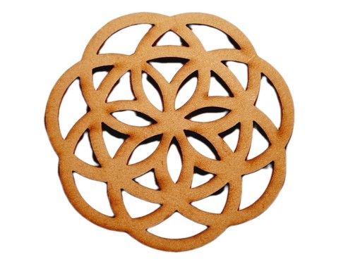 Untersetzer blume des lebens - untersetzer,