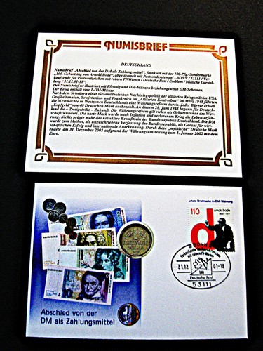 Numisbrief brd dm 1971 - brd, 1