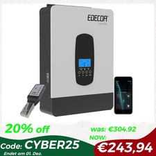 Hybrid Wechselrichter 48V 230V 6200W Inverter MPPT 110A PV 55-450V Wireless WIFI