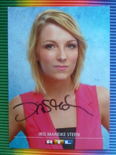 Iris mareike steen rtl - iris, steen,