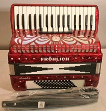 FRÖHLICH HÄNDEL / WELTMEISTER ACHAT  72 Bass  3Chörig  EIN TRAUM IN  ROT    1A !