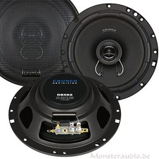 Crunch DSX-62 16,5cm Auto Lautsprecher Flach nur 4,5cm Tiefe Boxen Set 200 Watt