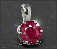 Anhänger mit rotem 2,94ct