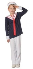 Matrosen Mariene Kostüm Anzug