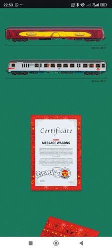 Märklin message steuerwagen - märklin,