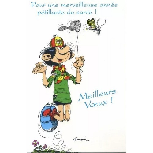 Postkarte dalix gaston lagaffe - postkarte,