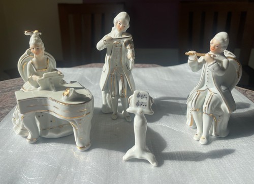 Porzellanfiguren musikkapelle - porzellanfiguren,