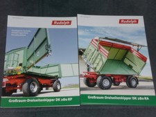 RUDOLPH Großraum-Dreiseitenkipper DK 280 Prospekte von 2025 ( 25770 )