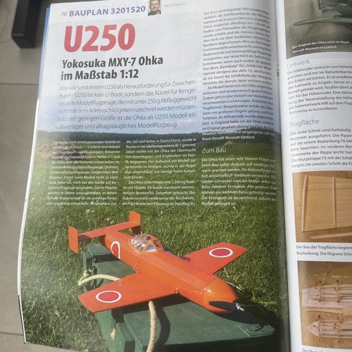 Bauplan für elektroflugzeug - bauplan,