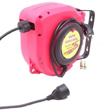 Automatik Kabelaufroller 14m Kabeltrommel Kabelabroller Verlängerungskabel