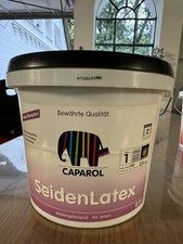 INNEN FARBE: 2x Caparol Color Express, Elfenbein & Cameo,Seidenlatex Basis,ca.2l