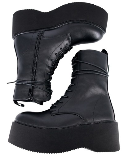 Solide platform stiefel - solide, platform-stiefel