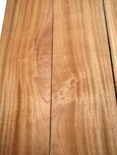 2x Mahagoni Holz Holzleisten Brett Sapeli 136x22,5cm x 23mm #Y5