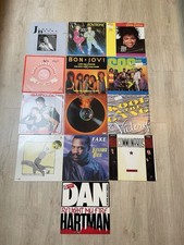 Vinyl LP Maxi Single Sammlung James Brown Bon Jovi Boytronic Kool & The Gang