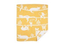 KLIPPAN - Decke Siesta gelb