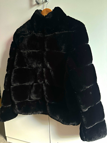 Damen kunstpelzjacke fake - damen,