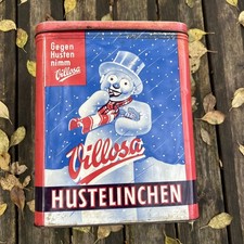 alte Villosa Hustelinchen Dose - ca. 17 x 22 x 27,5 cm