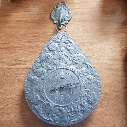 Edle zinn wanduhr - zinn, im