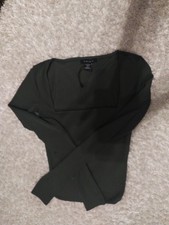 Langarmshirt grün amisu xxs