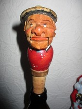 Alter DDR Holz Zierkorken mit