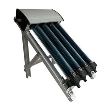 Mini Solar Vakuumröhrenkollektor 4 Röhren 0,30 m² Solarwärme Warmwasser