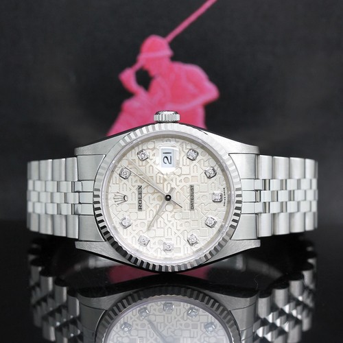 Rolex datejust stahl - rolex,