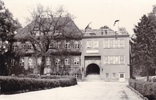 Ansichtskarte Postkarte Remse Thomas Müntzer Schule an der Mulde uralte AK/ 53