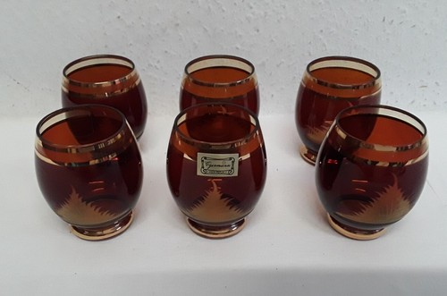 Cognac gläser braun - cognac,