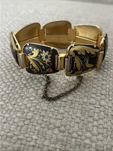 Vintage damaszener armband aus - vintage,