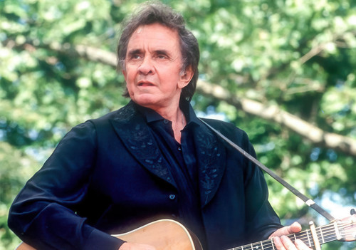 Großes johnny cash poster - a3,