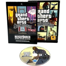 GTA San Andreas PC DVD gereinigte Hülle mit Reiseführer & Poster USK 16
