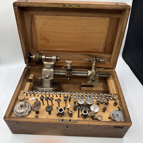 Lorch uhrmacherdrehbank - mm,