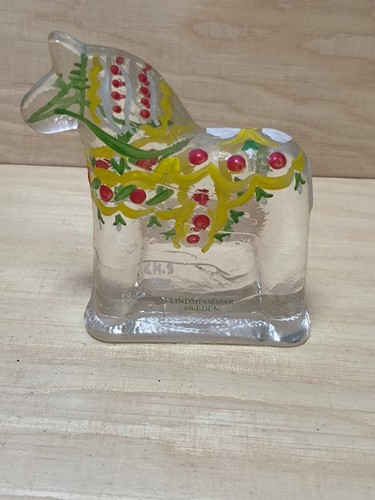 Vintage glas figur dala - vintage,