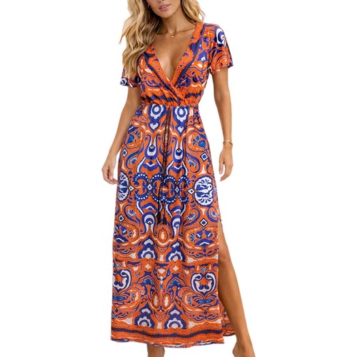 Aniston damen kleid - kleid, maxikleid