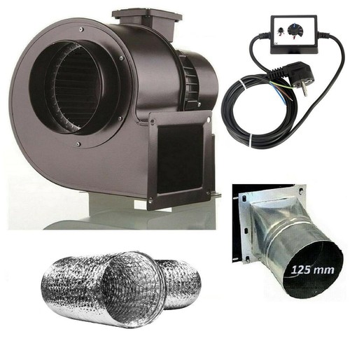 Radialventilator regler - radialventilator, +