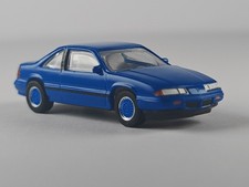 Pat Mor / Herpa Ford Thunderbird SC blau 1:87