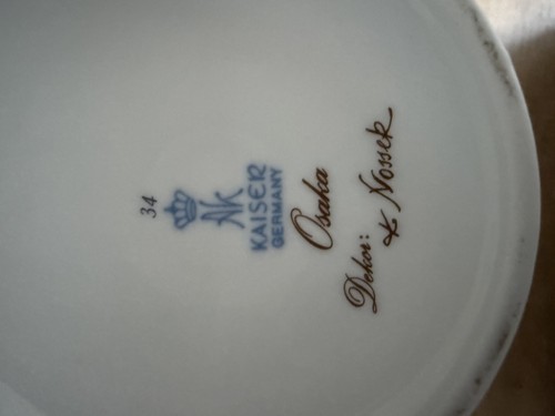 Bauchige vase kaiser porzellan - bauchige,