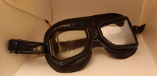 Motorrad/Flieger Brille - Vintage - Retro - Hein Gericke Climax - Schwarz