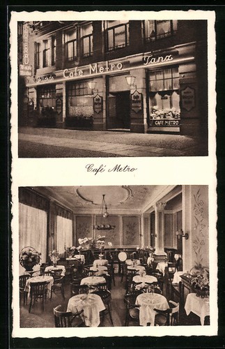 Berlin cafe metro - ak, berlin,